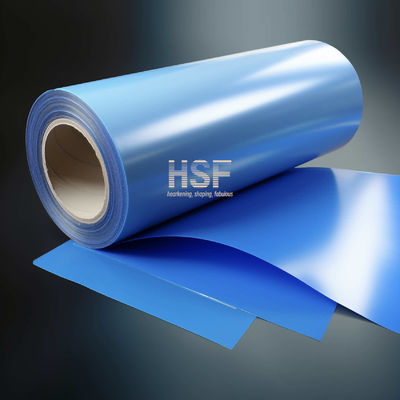 85 μM Blue MOPP Film di rilascio rivestito in silicone per imballaggi alimentari, laminazione, etichette a nastro, applicazioni industriali