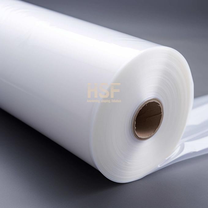 80μm Opaque White CPP Silicone Coated Release Film sample